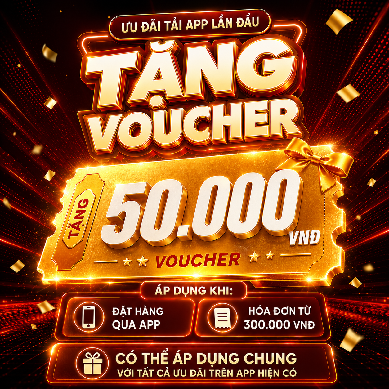 🚀 SĂN VOUCHER LIỀN TAY – CHỐT ĐƠN NGAY TRÊN APP ĐỂ NHẬN ƯU ĐÃI KHỦNG!
